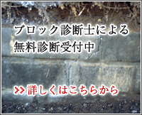 ブロック診断士による無料診断受付中